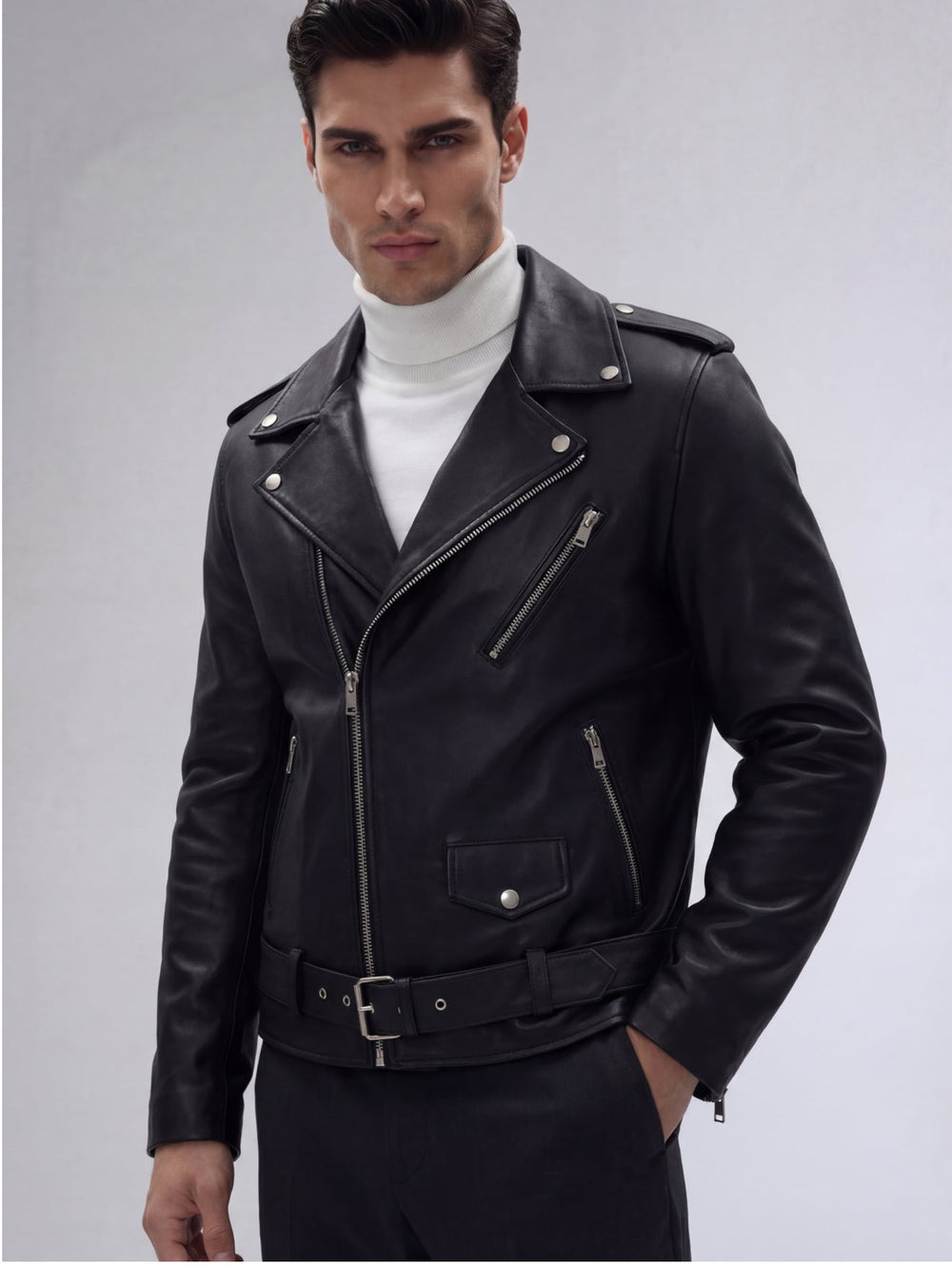 AMIRI BIKER LESTHER JACKET