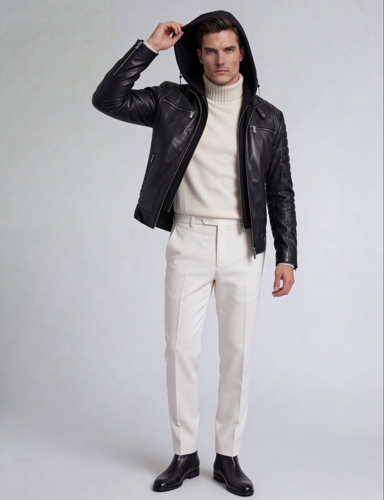 RYDER leather jacker