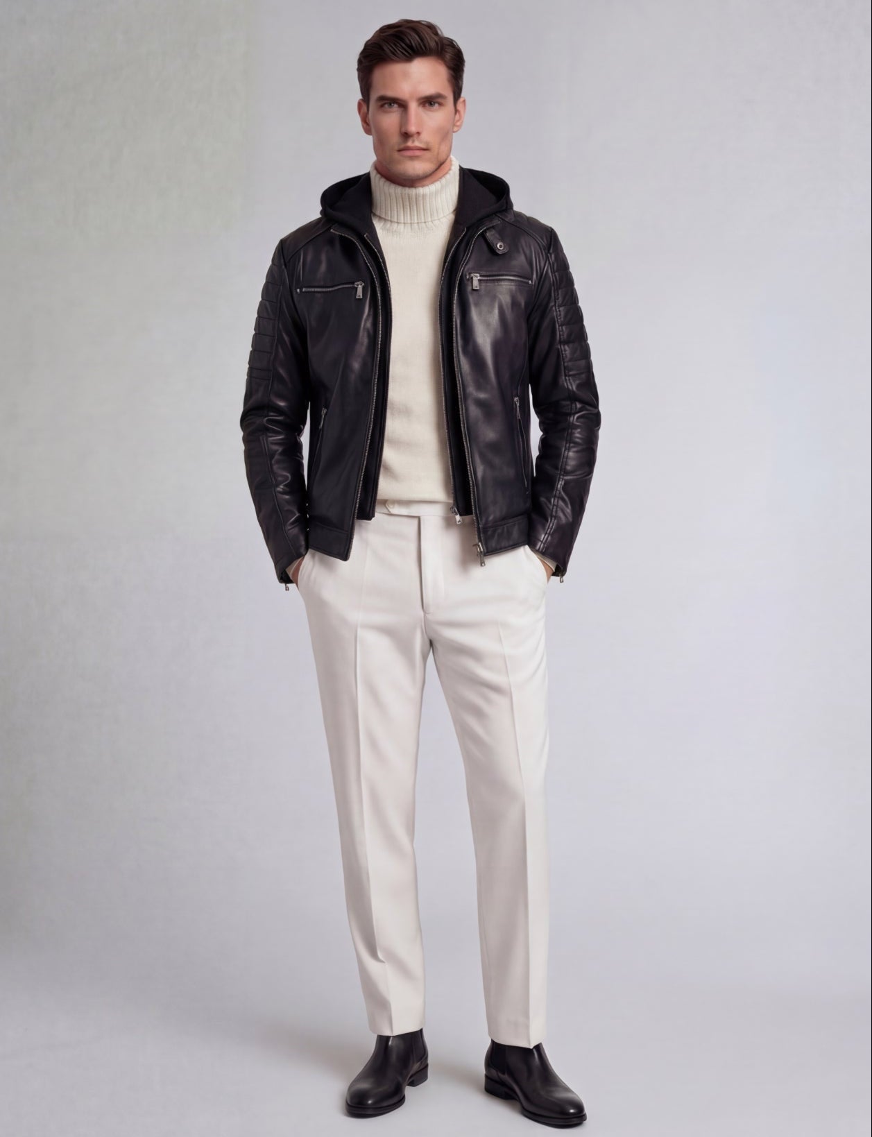 RYDER leather jacker