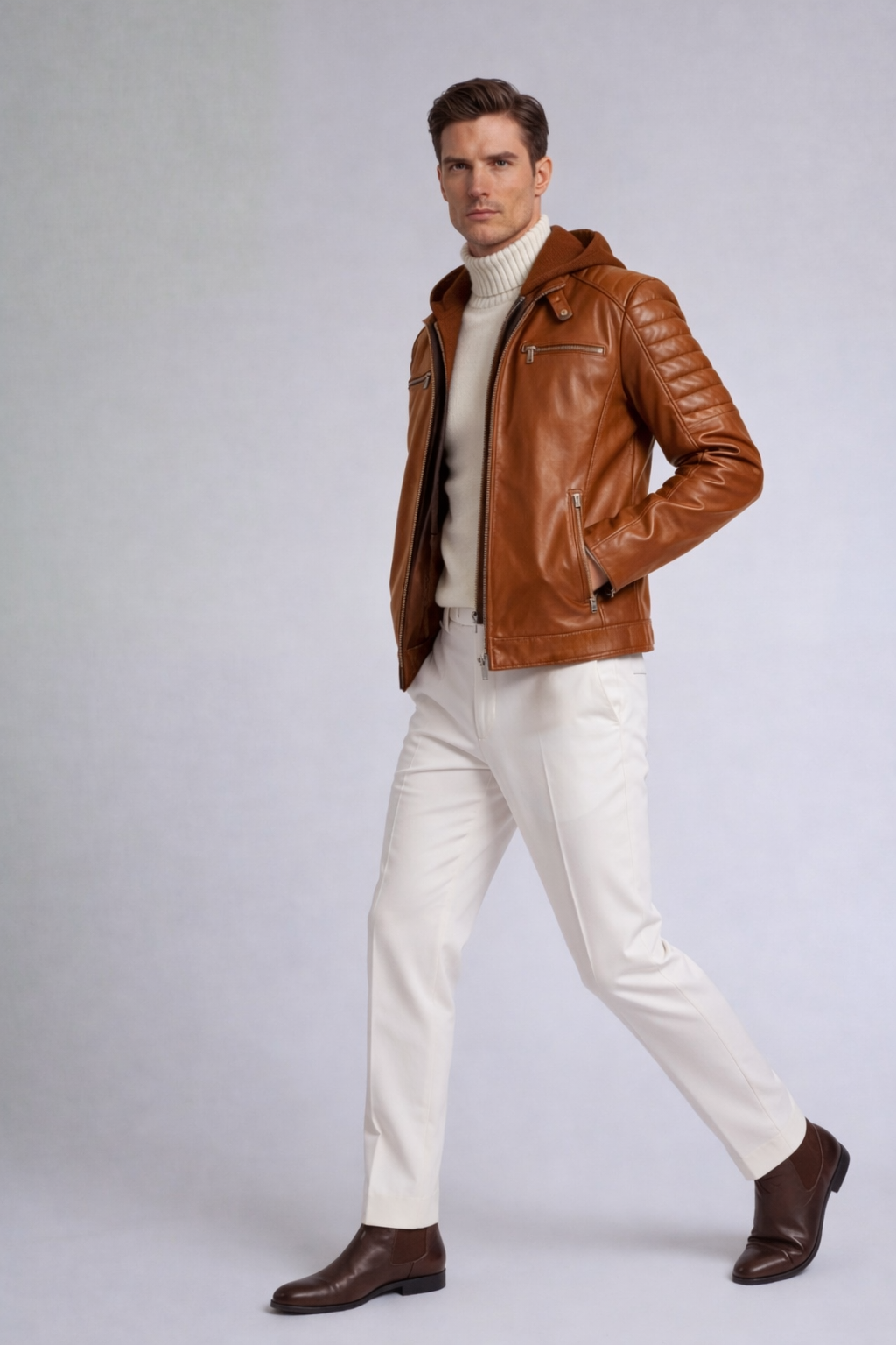 RYDER leather jacker-3