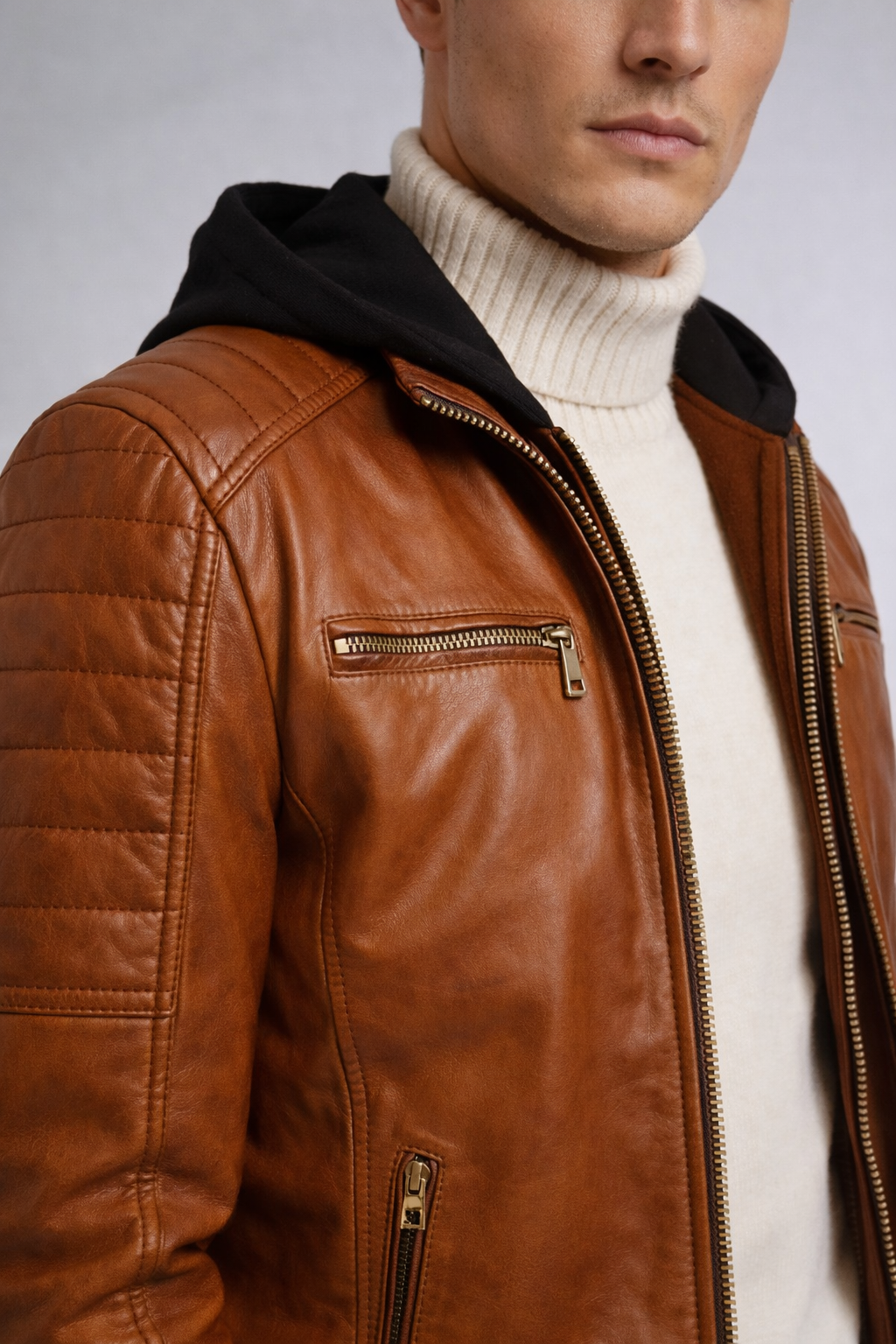 RYDER leather jacker-4