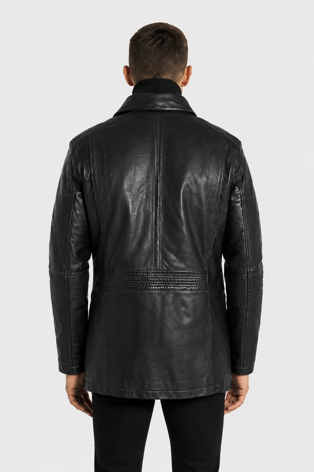 Daniel Leather Jacket Black-thumbmail-3