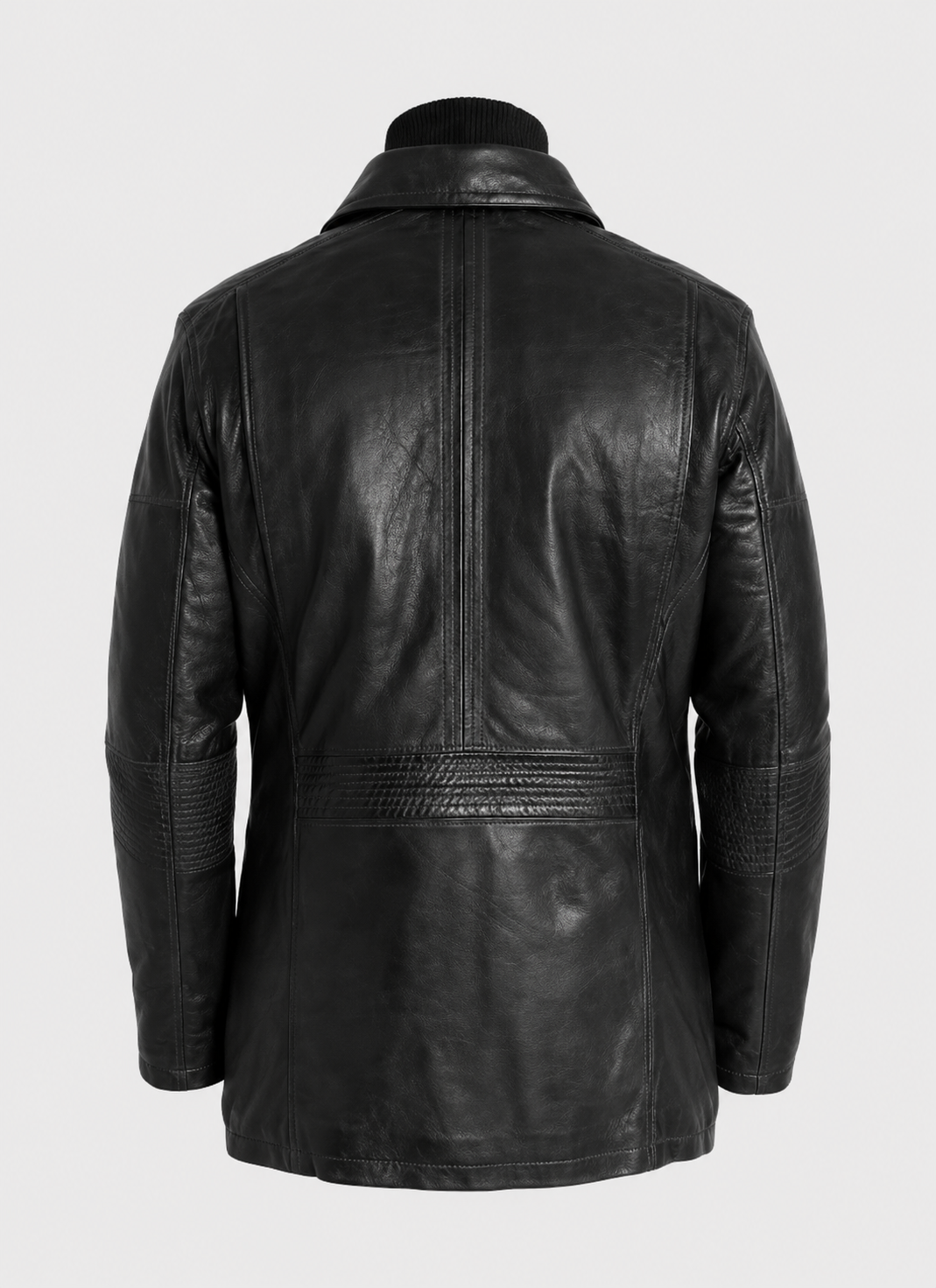 Daniel Leather Jacket Black-thumbmail-5