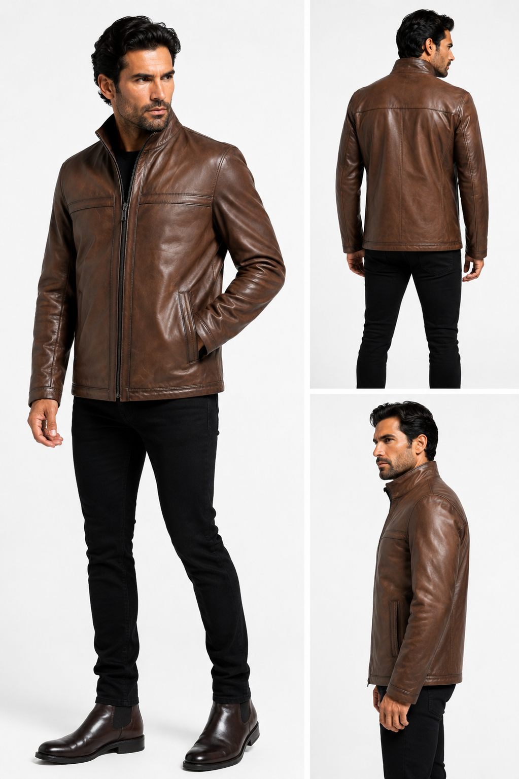 STEPHANE MEN'S PREMIUM GENUINE LEATHER JACKET-thumbmail-4
