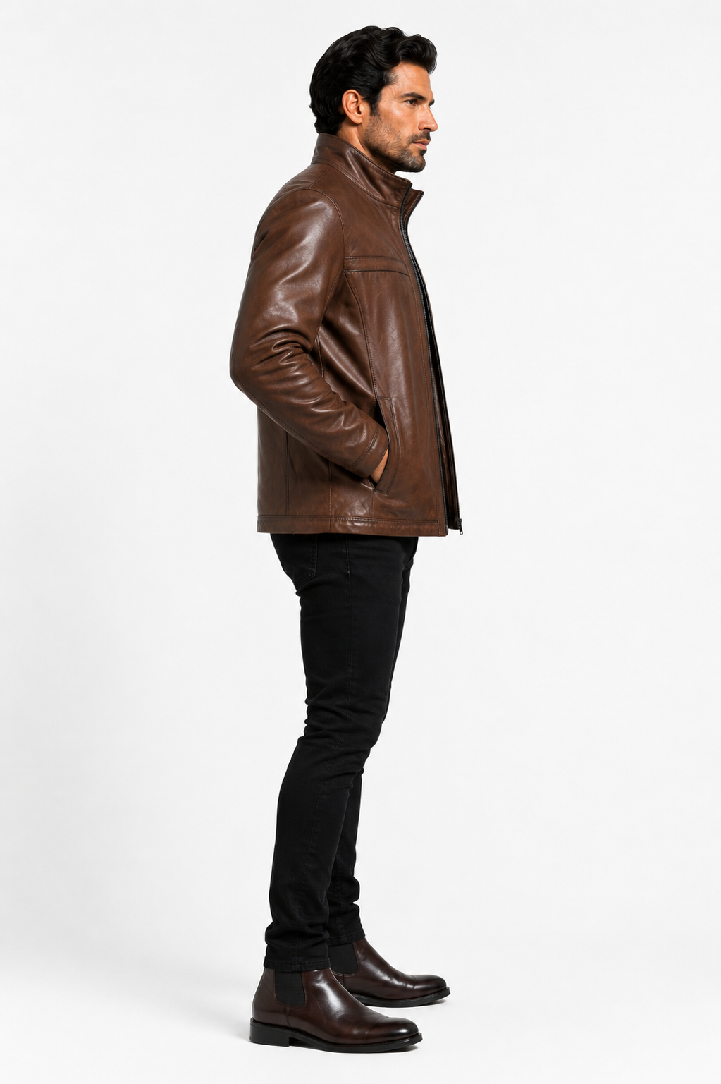 STEPHANE MEN'S PREMIUM GENUINE LEATHER JACKET-thumbmail-2
