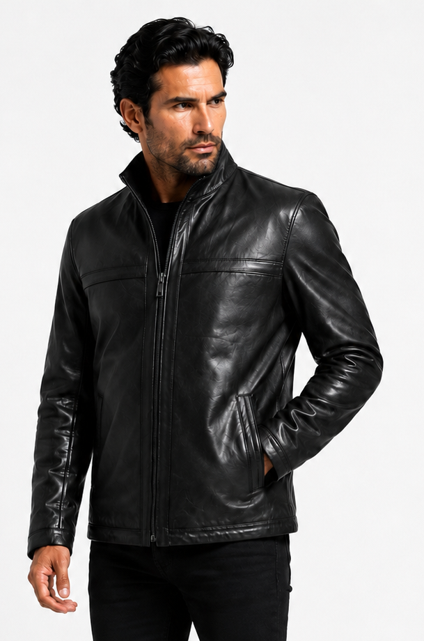 STEPHANE Men's Premium Genuine Leather Jacket