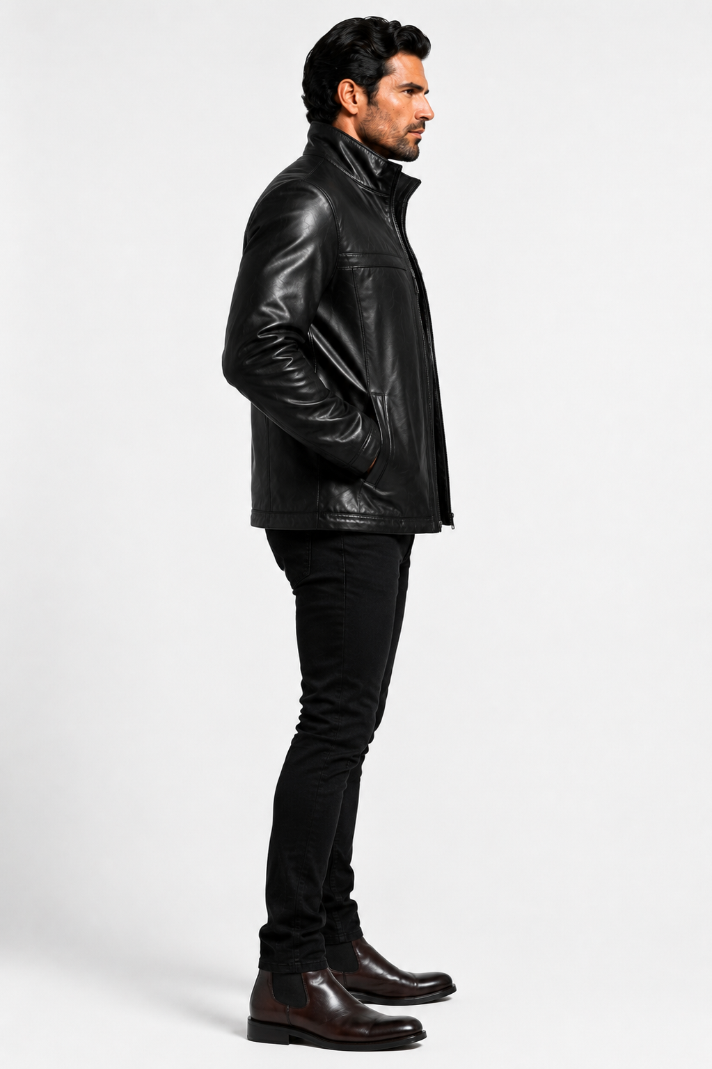 STEPHANE Men's Premium Genuine Leather Jacket-thumbmail-3
