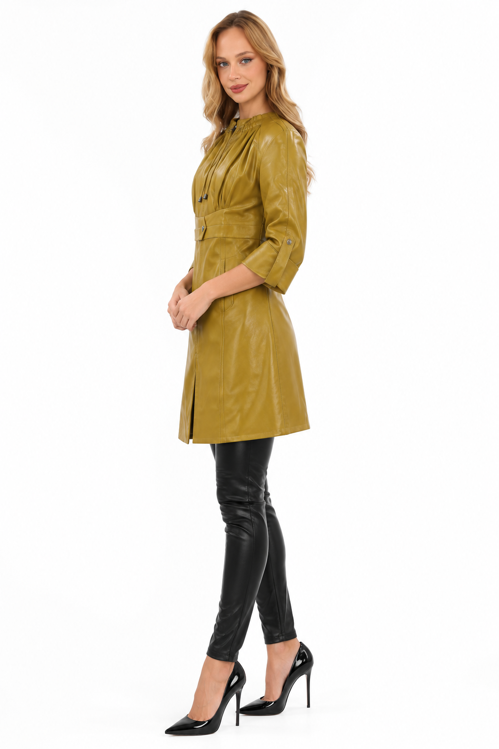 LILIA  leather coat-thumbmail-3