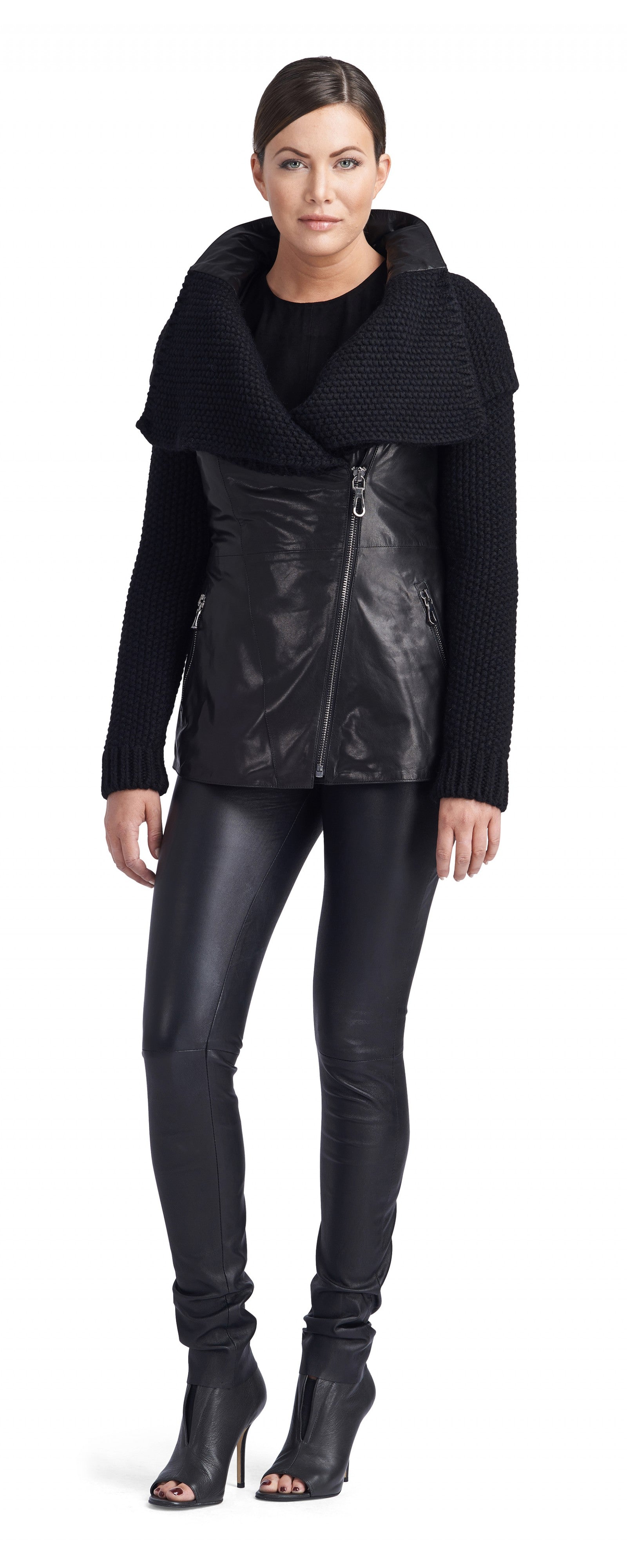Ivory Leather Jacket-4