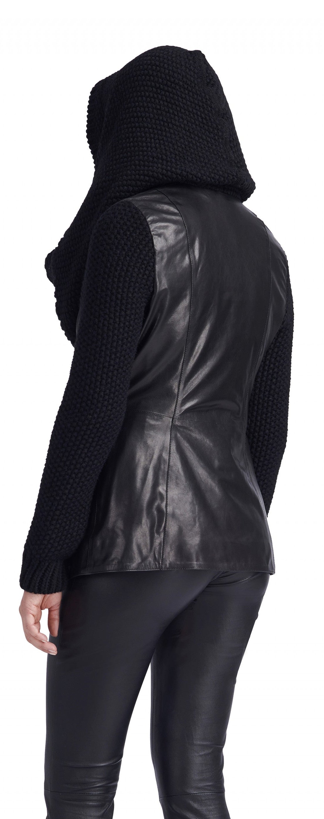 Ivory Leather Jacket-3