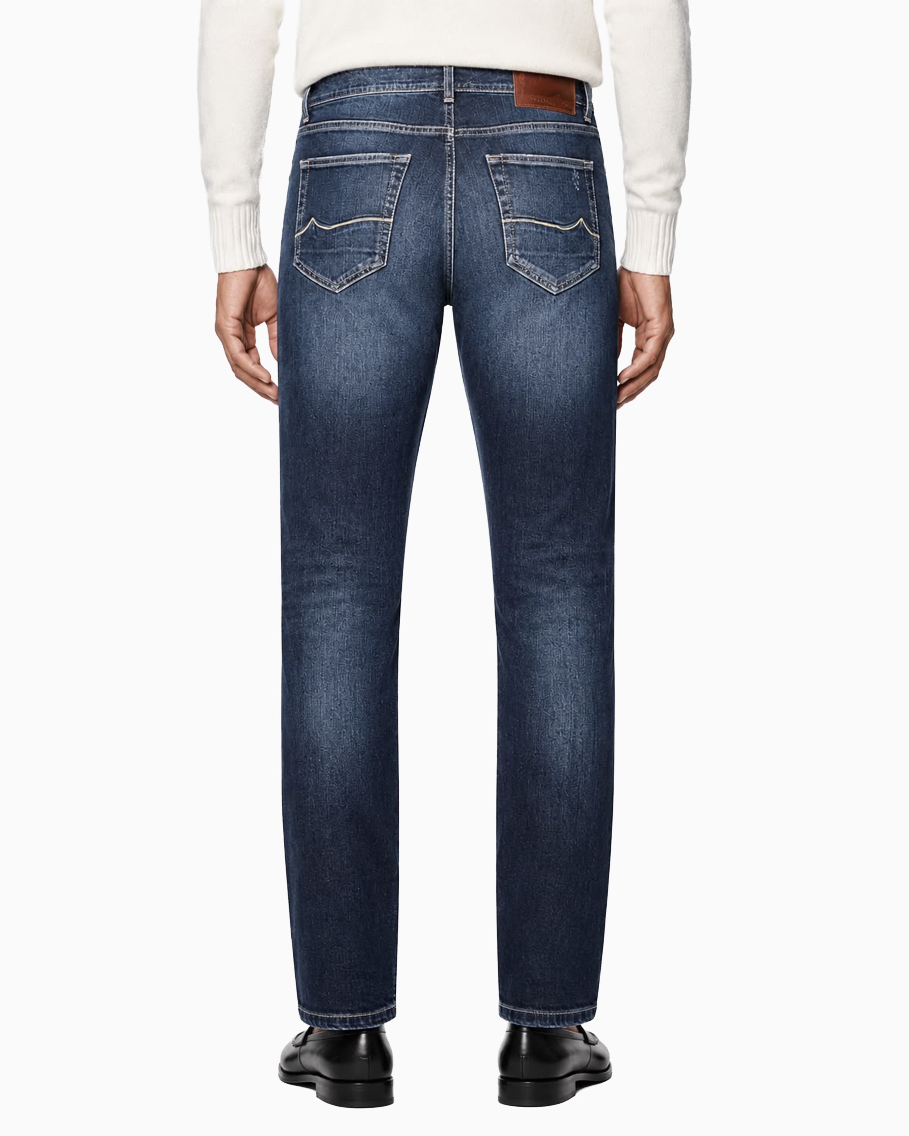 Classic Stretch Denim Jeans-thumbmail-3