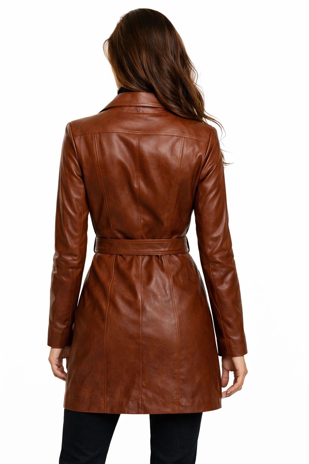 Anastasia  Leather Trench-6