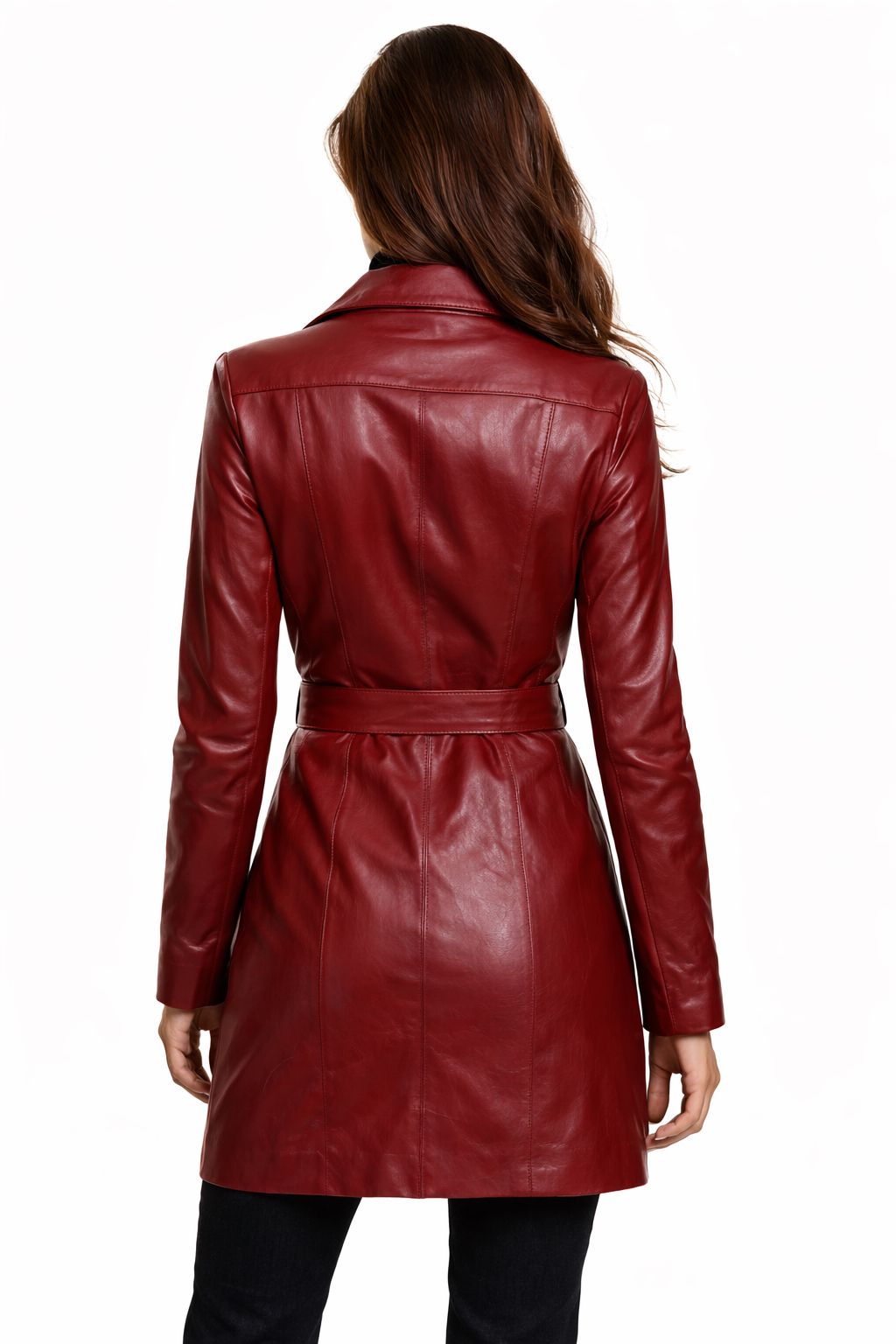 Anastasia  Leather Trench-9