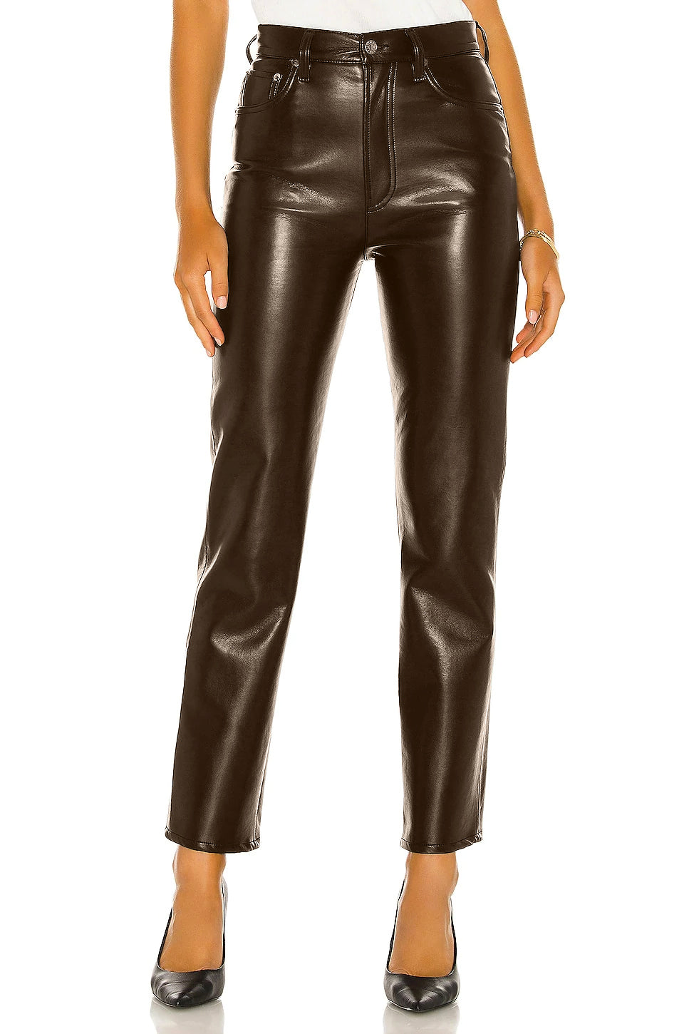 Leather Fitted Leather Pants-thumbmail-1