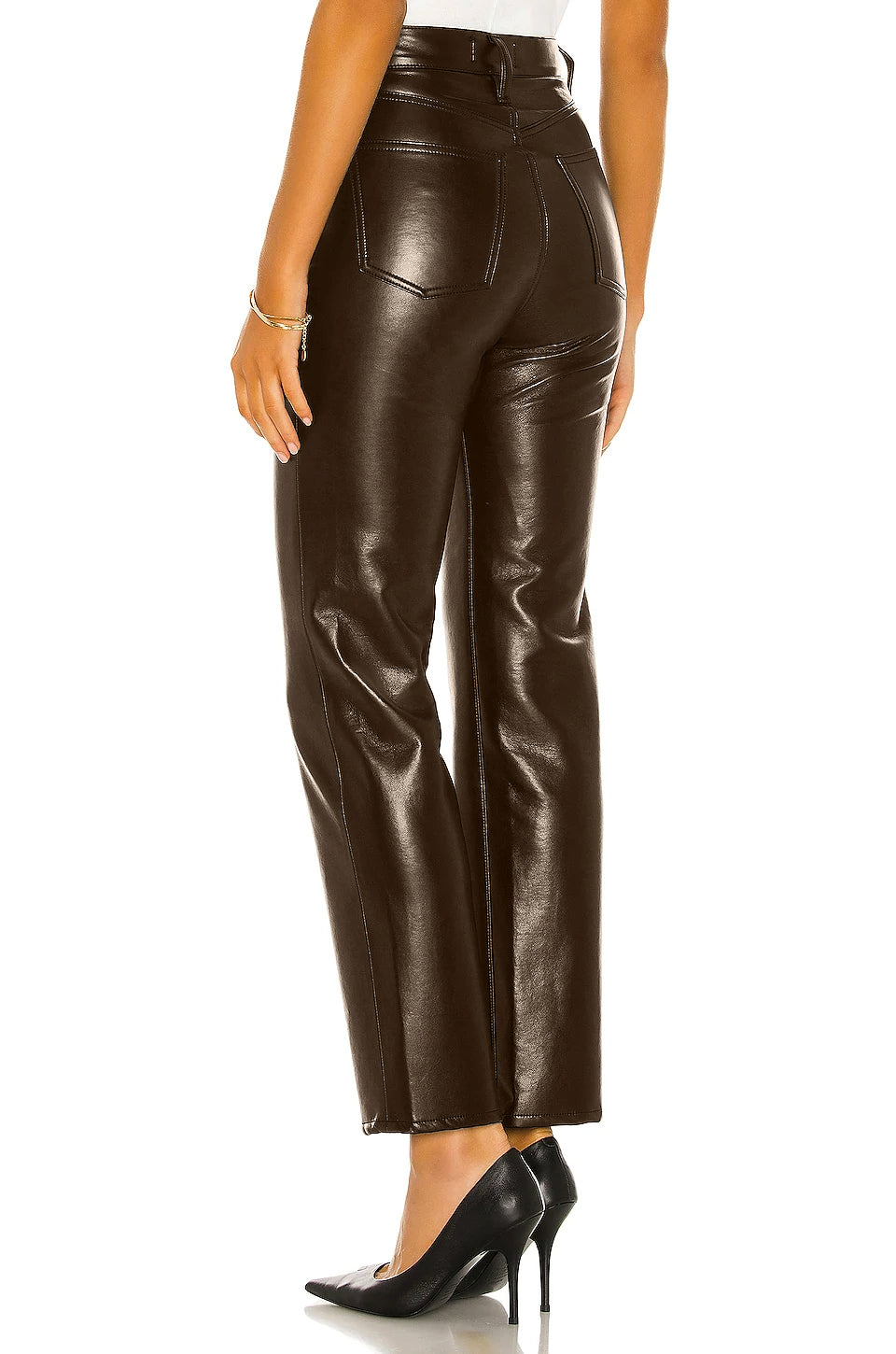Leather Fitted Leather Pants-thumbmail-2