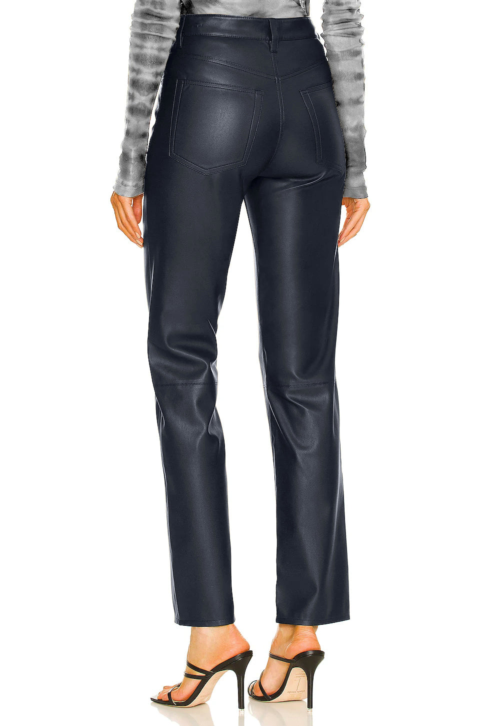 Leather Straight | Navy-thumbmail-3