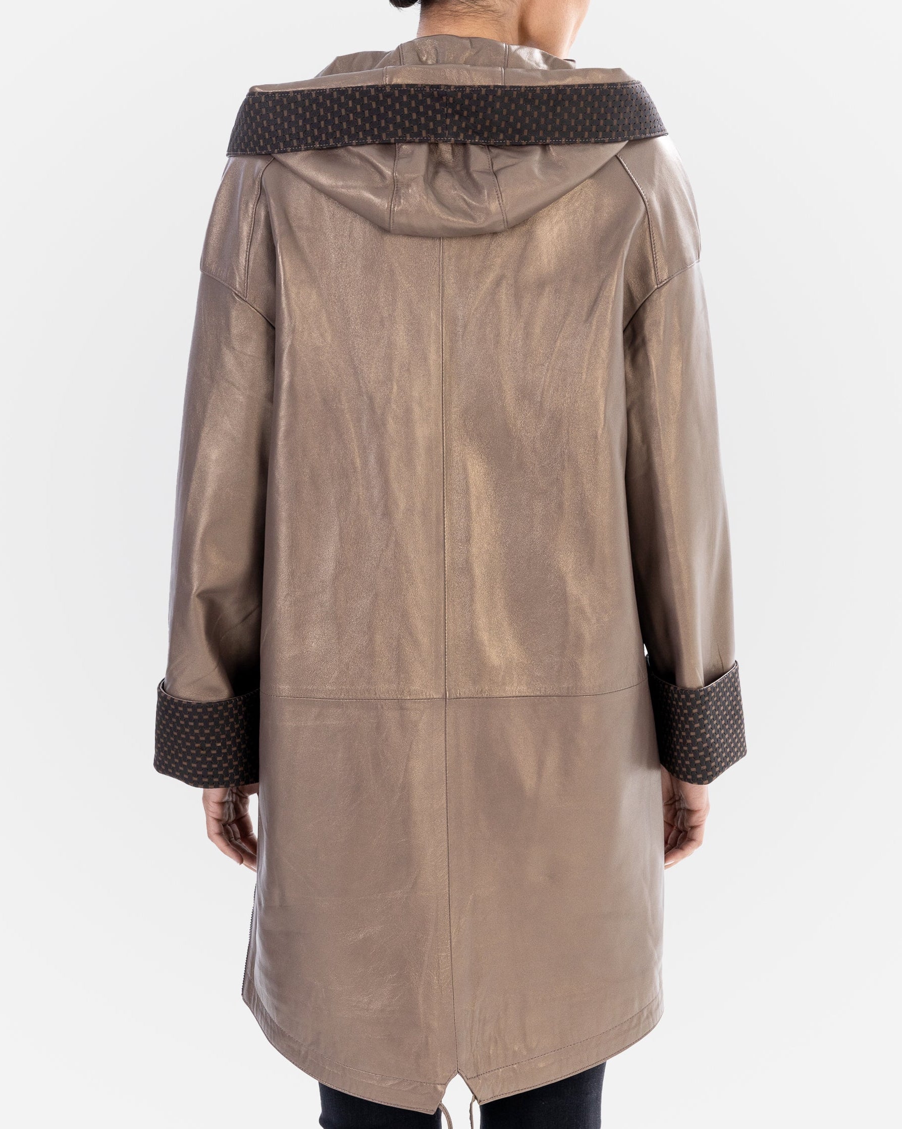 KAYLA Leather Trench Coat-thumbmail-4