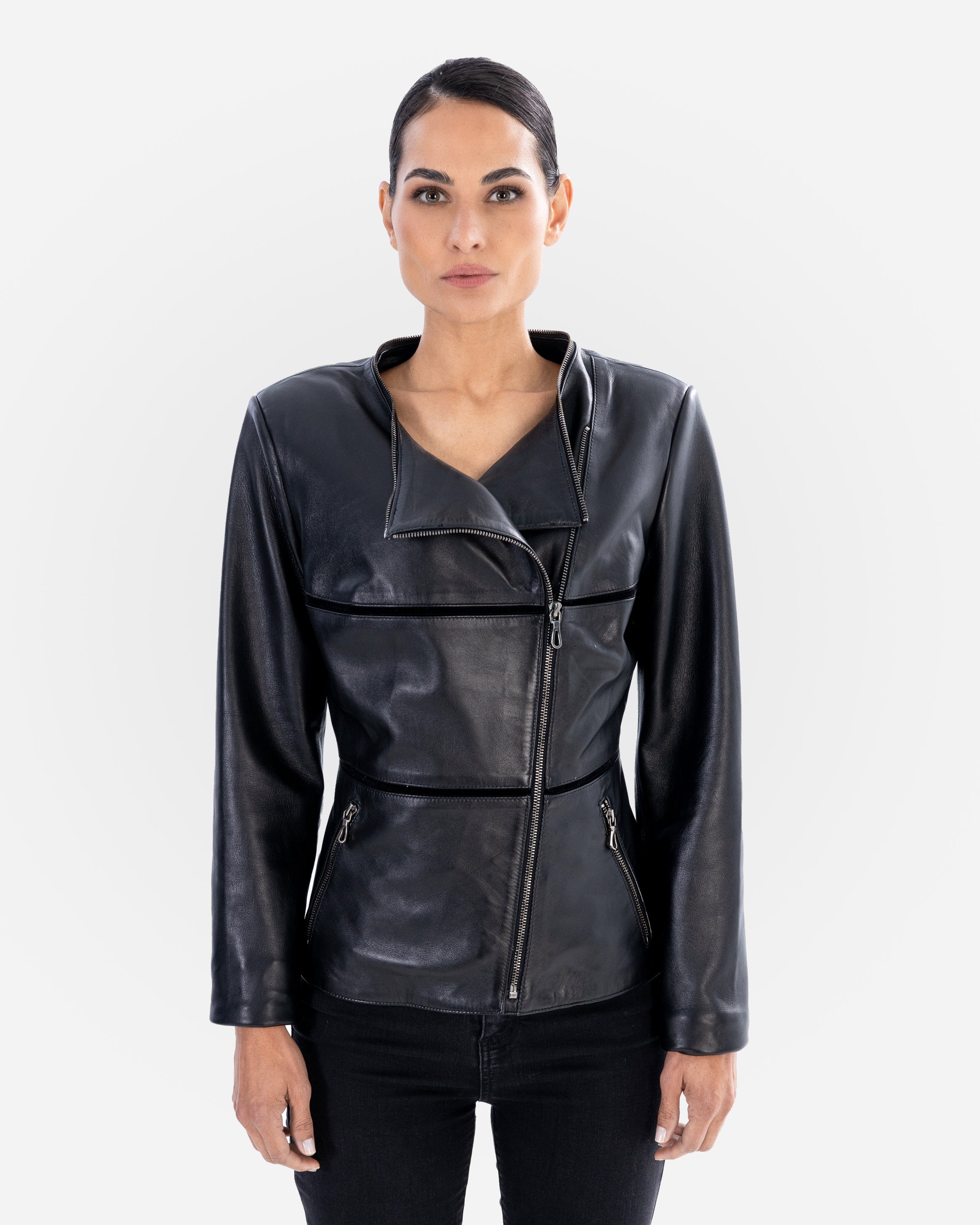 ANGELIQUE Leather Jacket