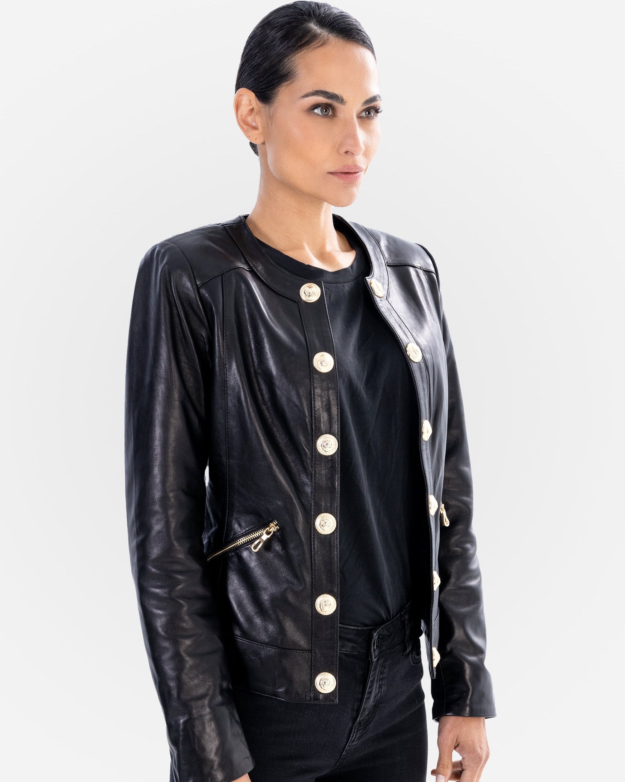 Lucia Leather jacket-4