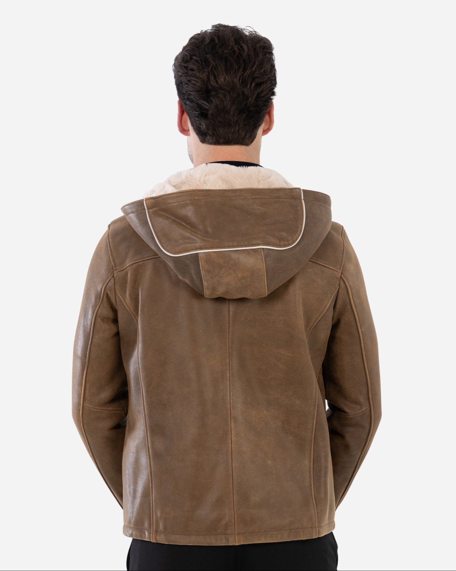 Philippe  shearling-lined  Leather Jacket-thumbmail-3
