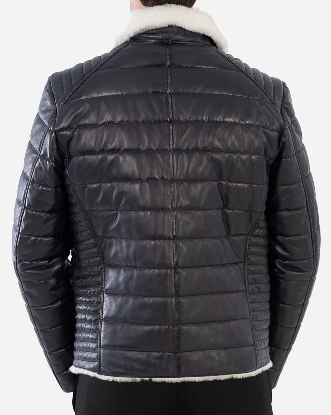 Justin Genuine Shearling Jacket-thumbmail-3