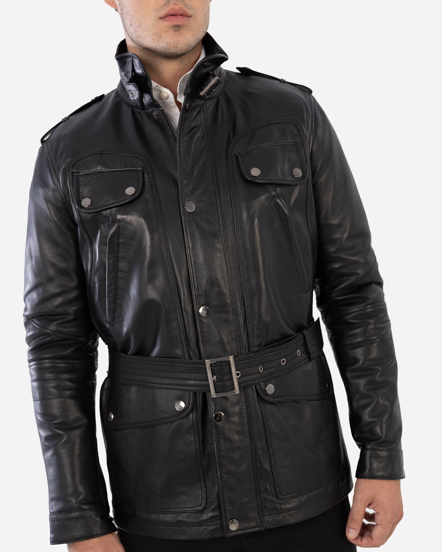 RAPHAEL Leather Jacket-thumbmail-2