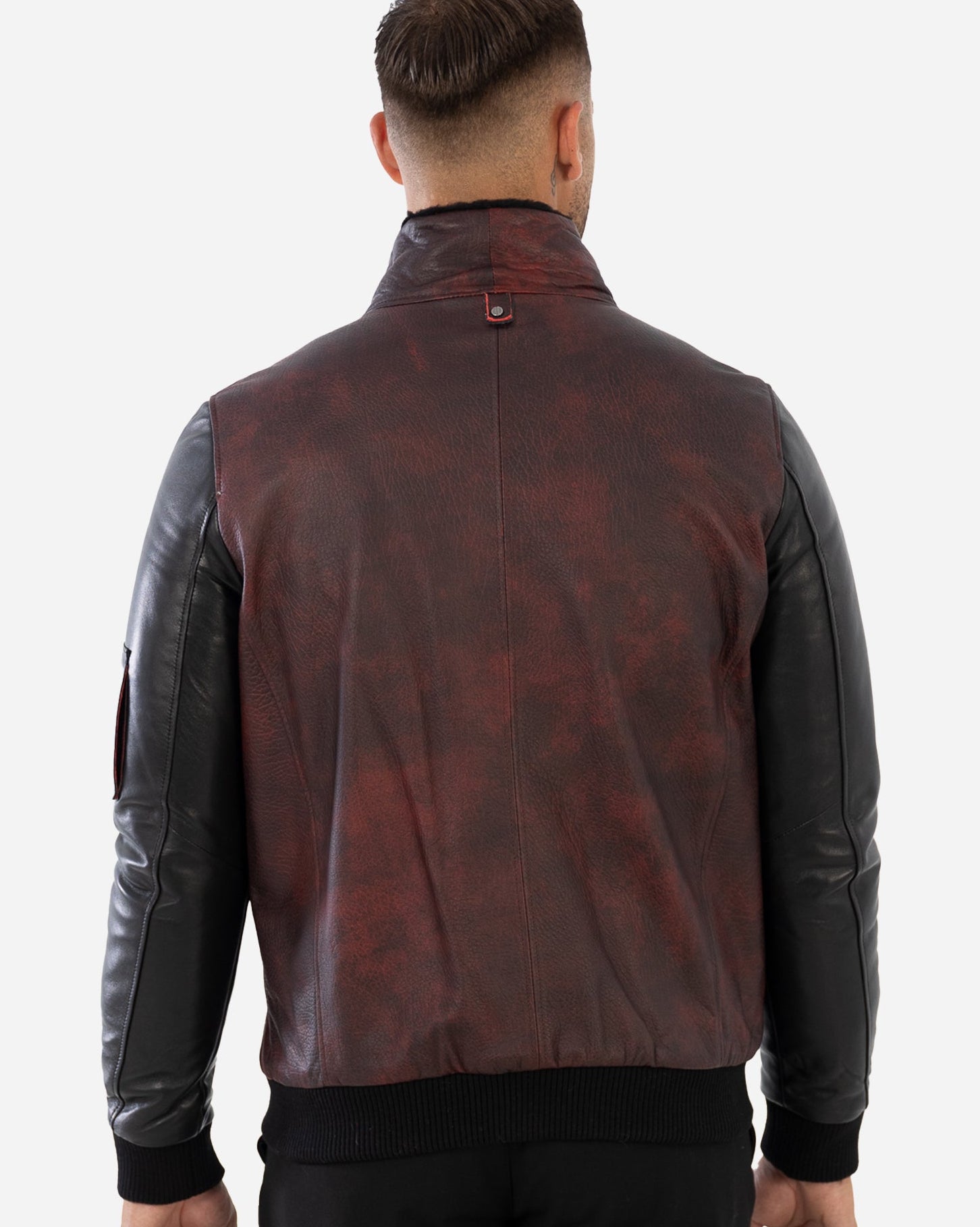 Elio Sheepskin Leather Jacket-thumbmail-2