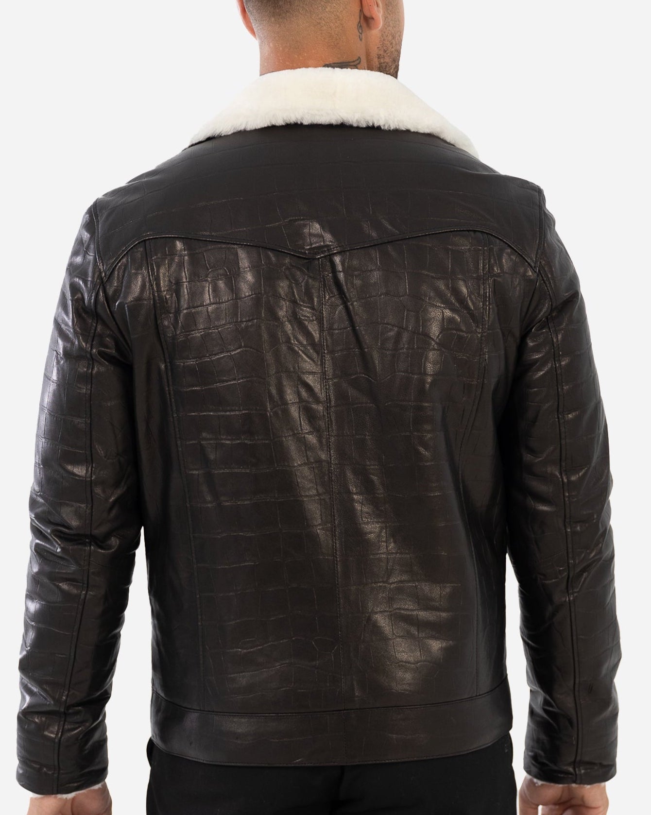 RIVER  Genuine Shearling Jacket-thumbmail-2