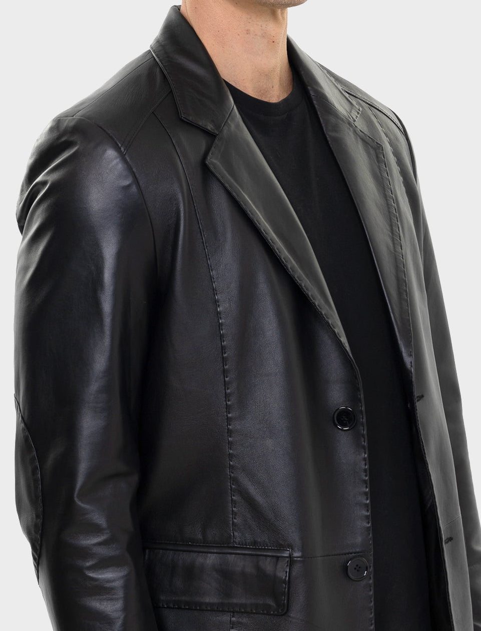 Mencia Leather Blazer-thumbmail-4