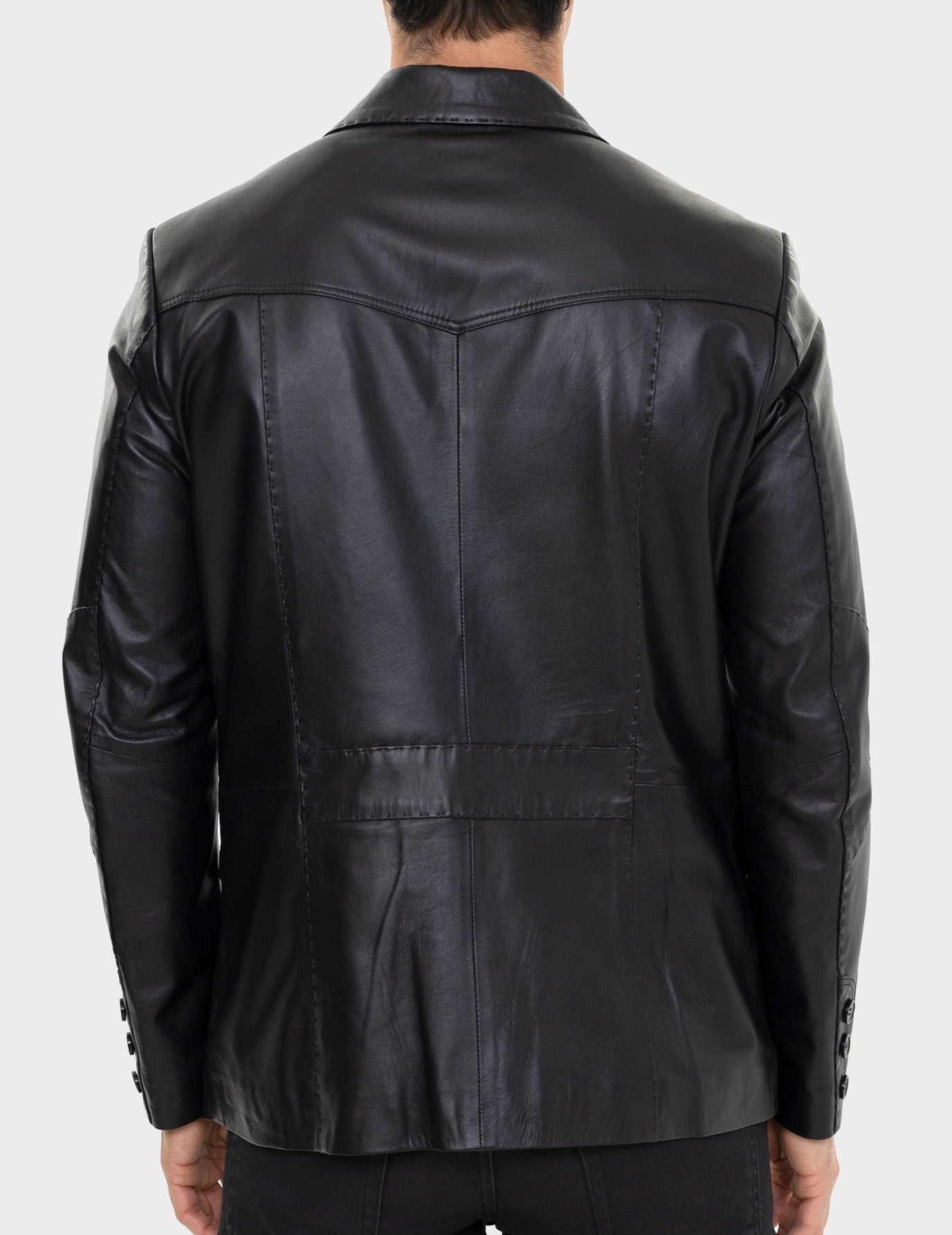 Mencia Leather Blazer-thumbmail-5