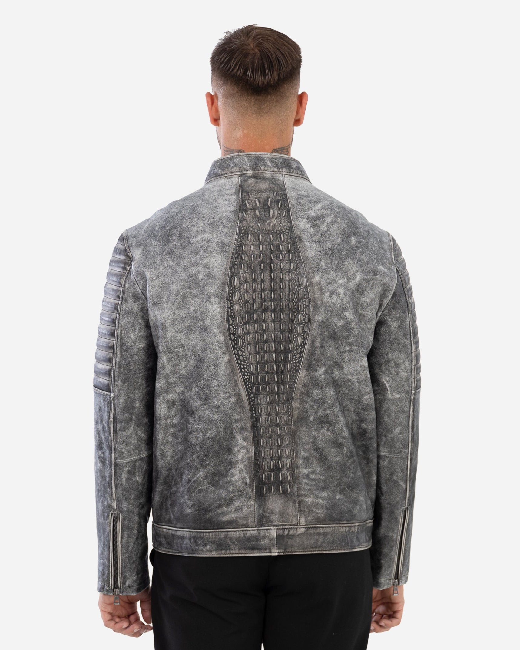 Kai Biker JACKET IN VINTAGE GRAINED LAMBSKIN-thumbmail-2