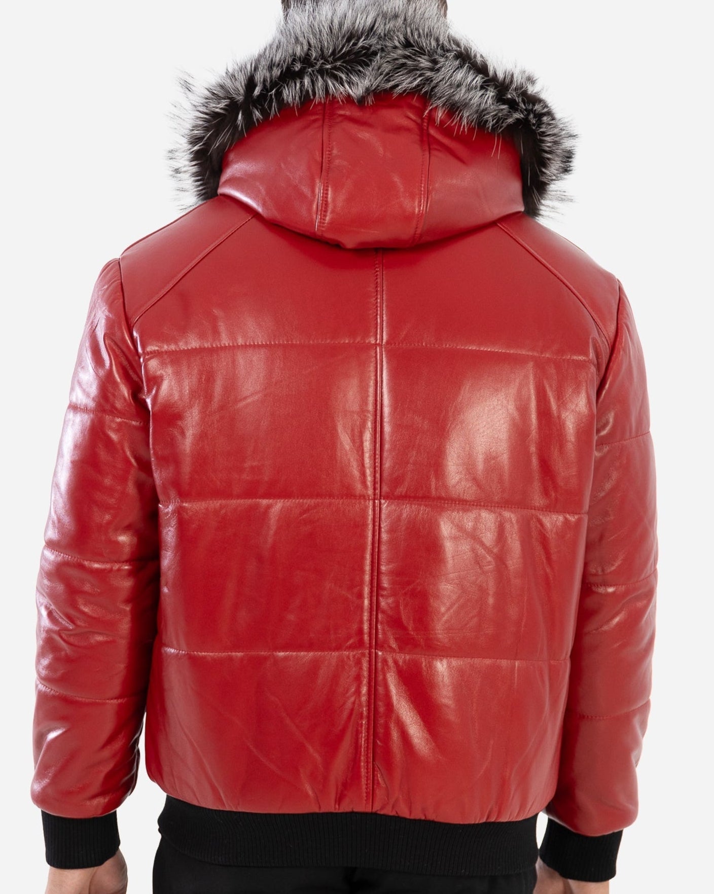 Arctic Men’s Winter Leather Coat With Natural Fur-thumbmail-7