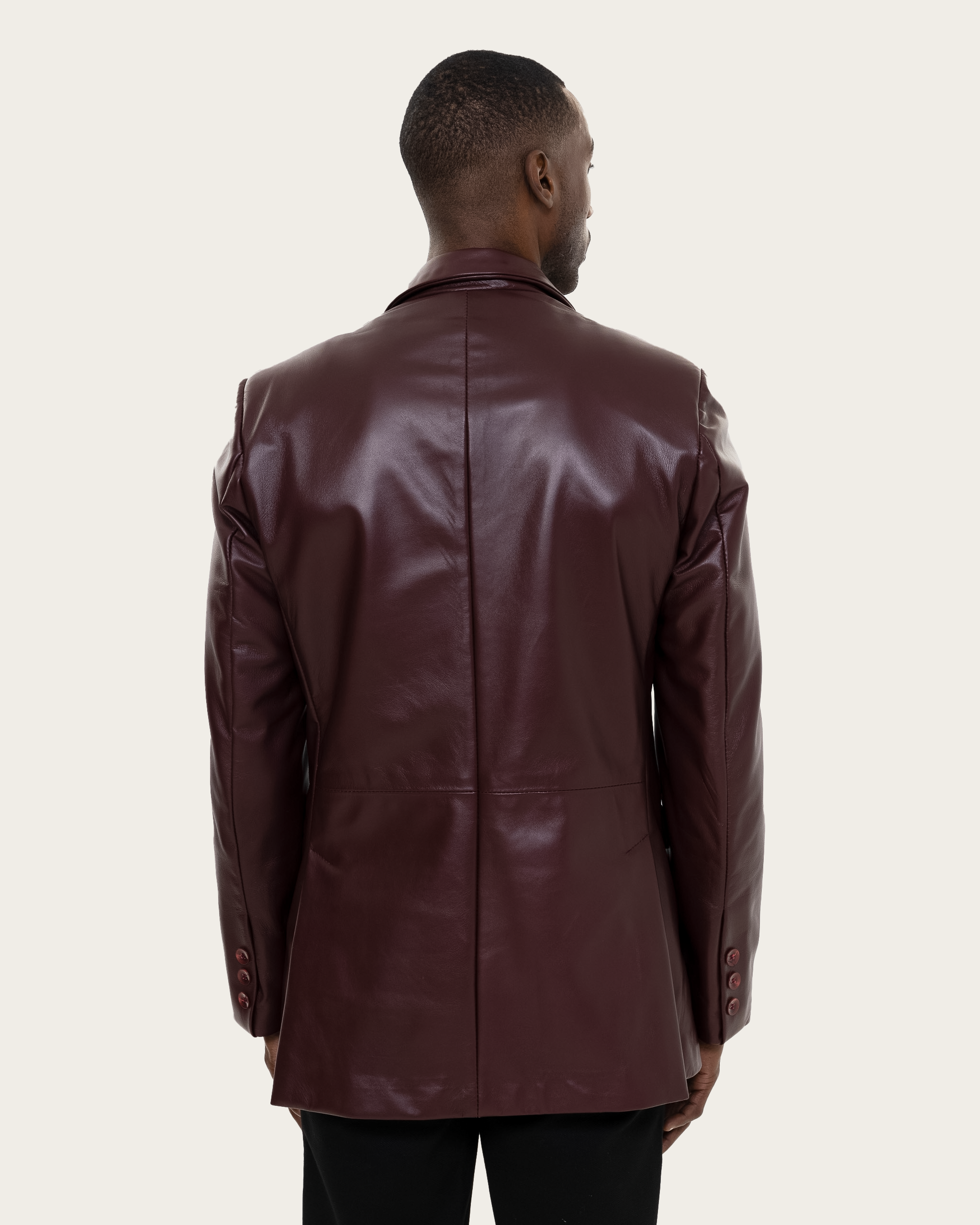 Angelo Leather Blazer