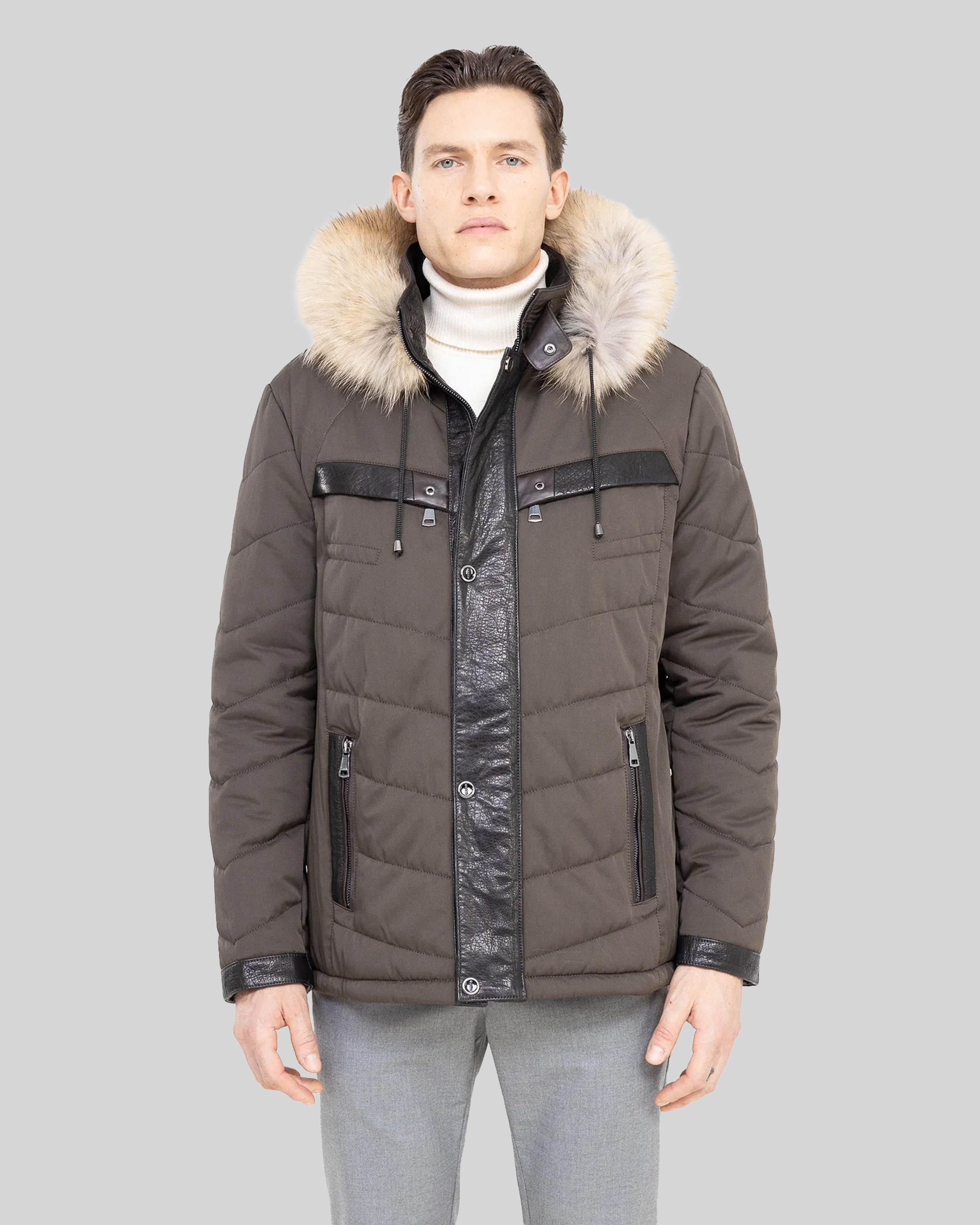Connor parka with natural fur-2