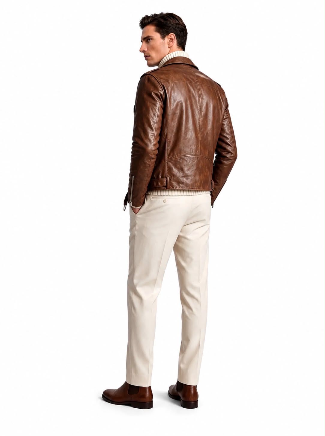 AMIRI BIKER LEATHER JACKET