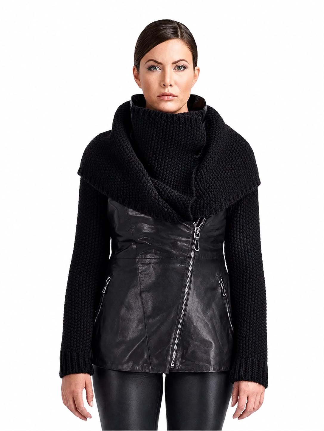 Ivory Leather Jacket-thumbmail-1