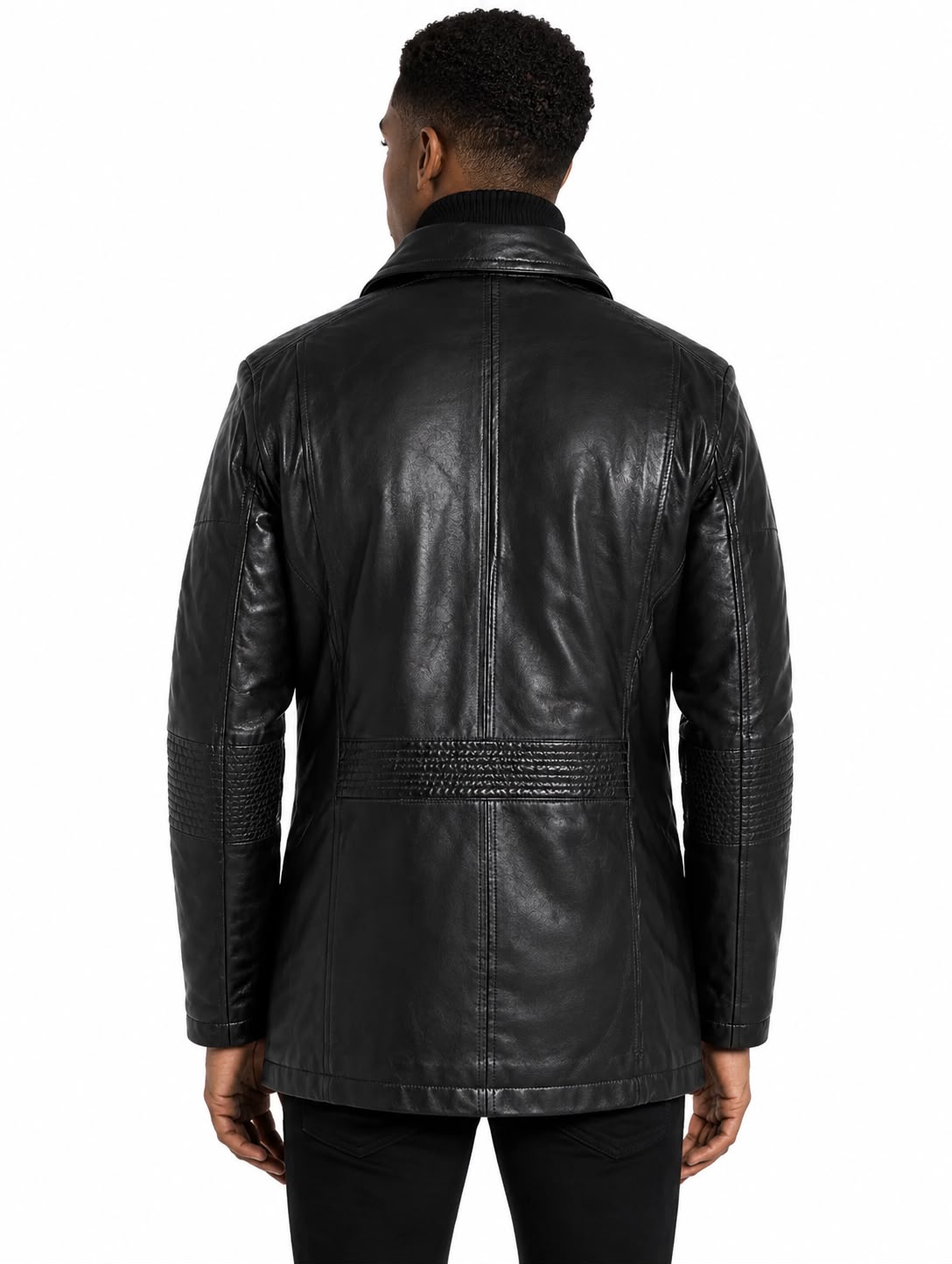 Daniel Leather Jacket Black