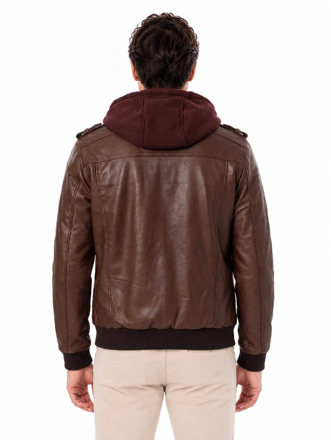 Enzo Leather Jacket Black