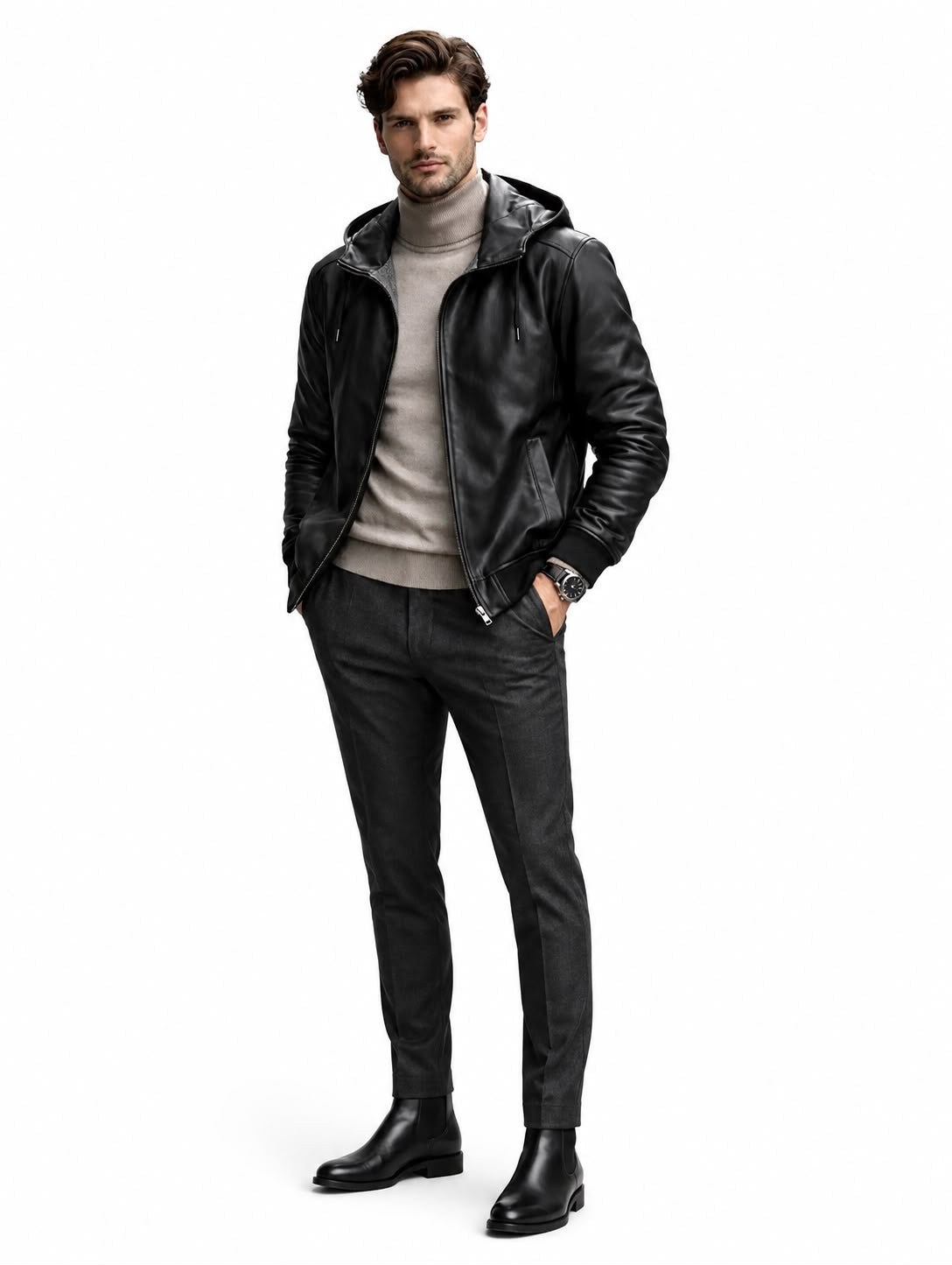 DANTE Bomber Leather Jacket-thumbmail-4