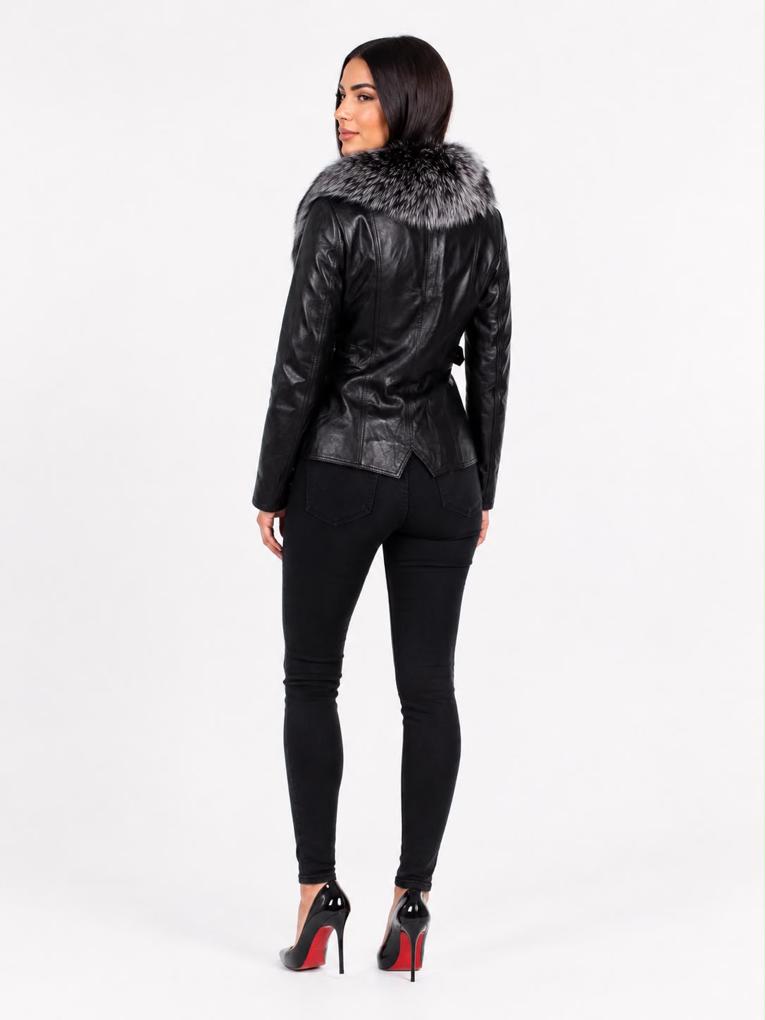 Beverly Leather Jacket – Silver Fox-thumbmail-2