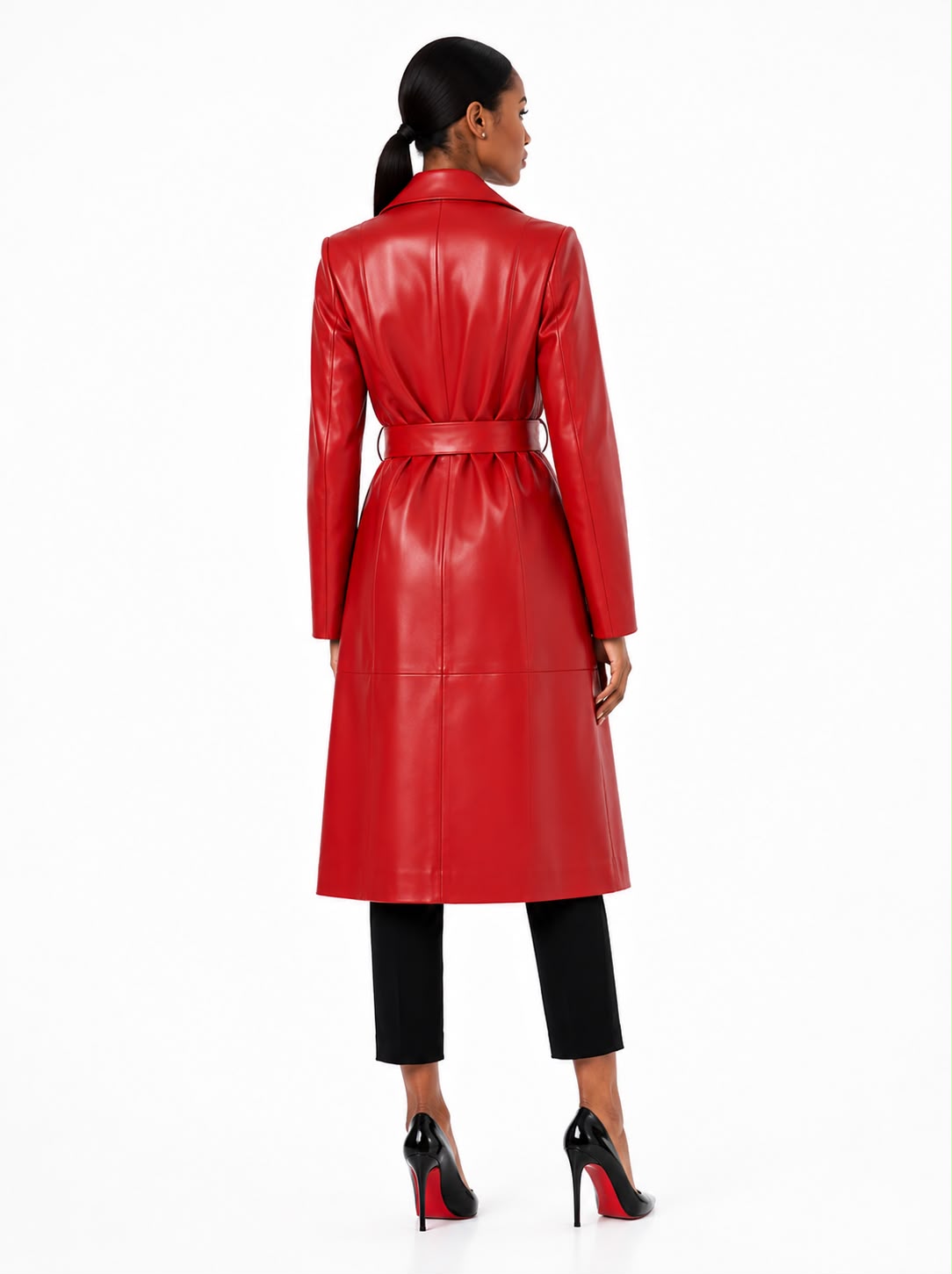 Sarah Leather Trench Coat-thumbmail-2