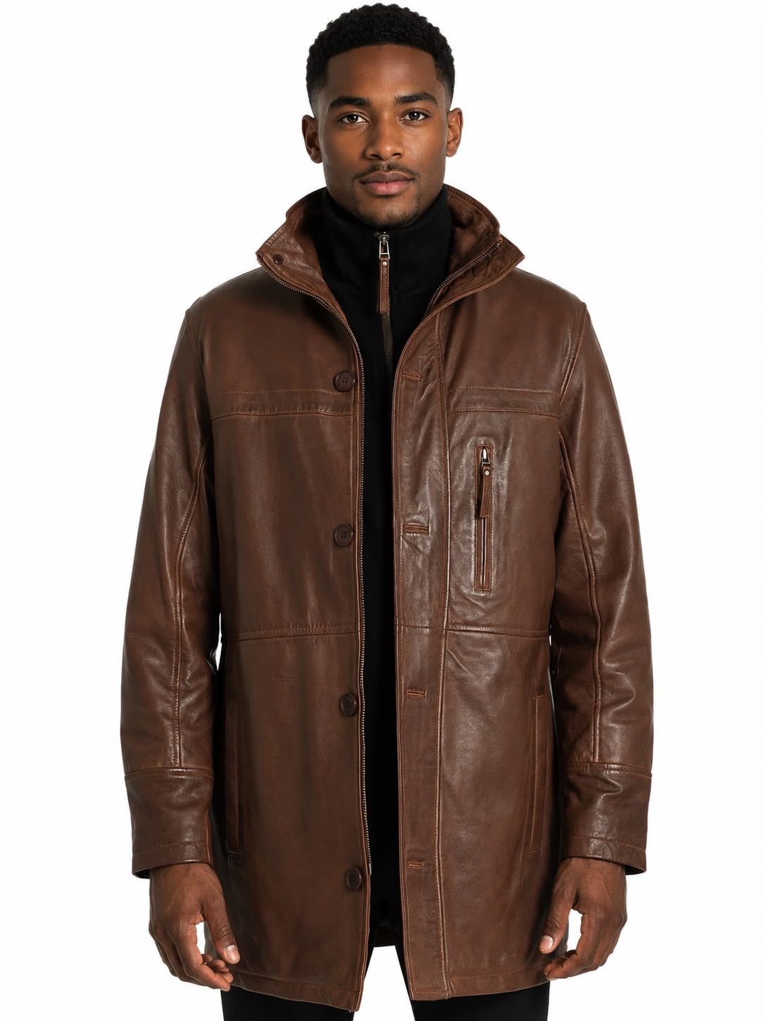 MARC Men's  3-Season Coat with Removable Lining
