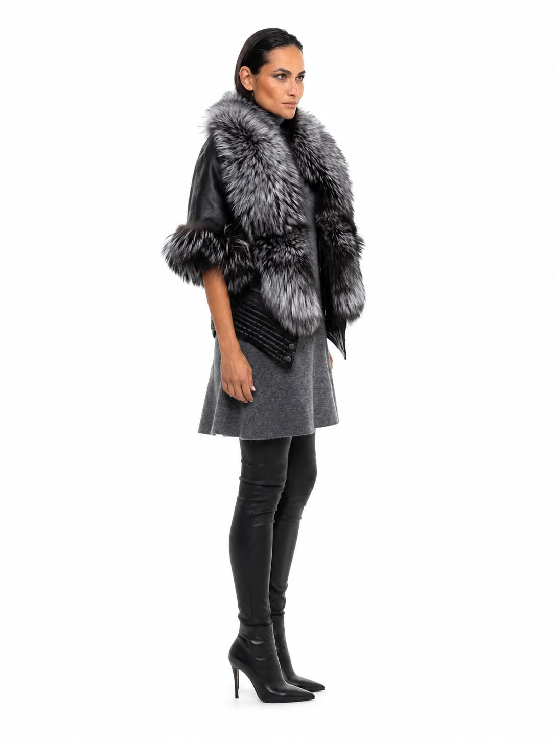 BELGRAVIA   Silver Fox Fur