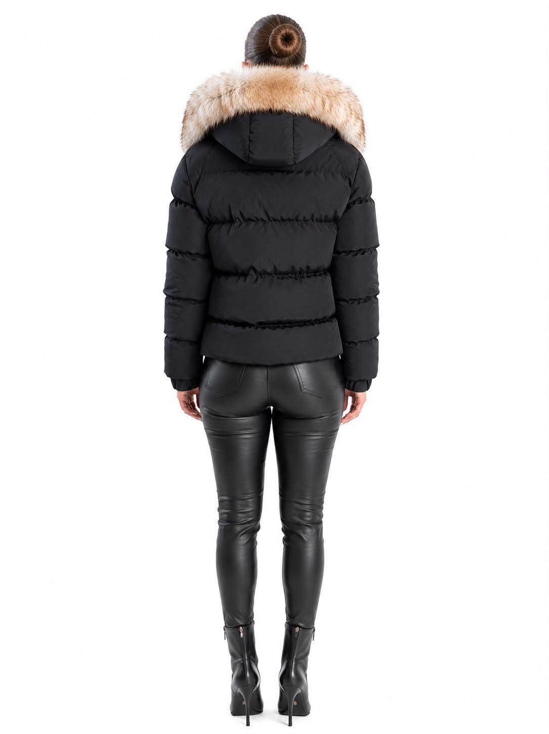 Eddy Down Puffer With Removable Natural Fur-thumbmail-4