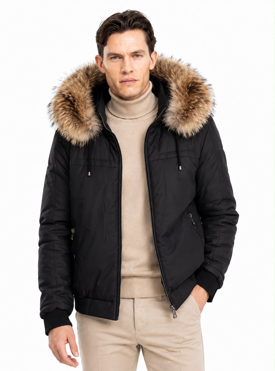 LIAM Leather Bomber Jacket-thumbmail-1