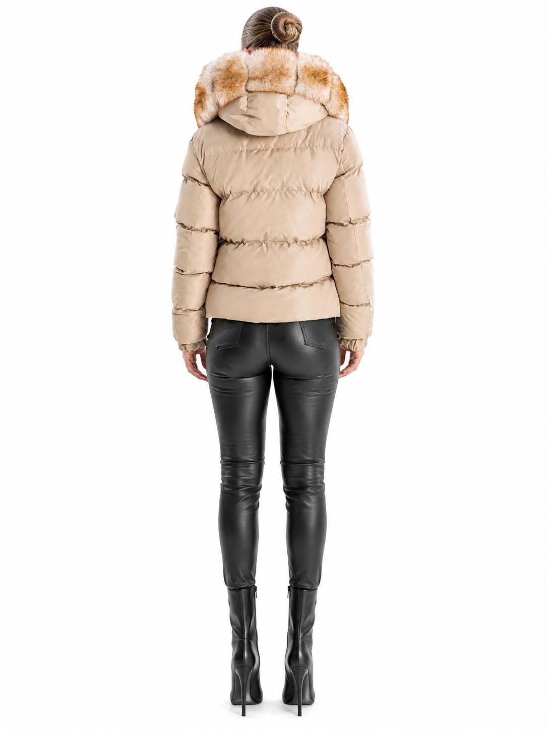 Eddy Down Puffer With Removable Natural Fur-thumbmail-4
