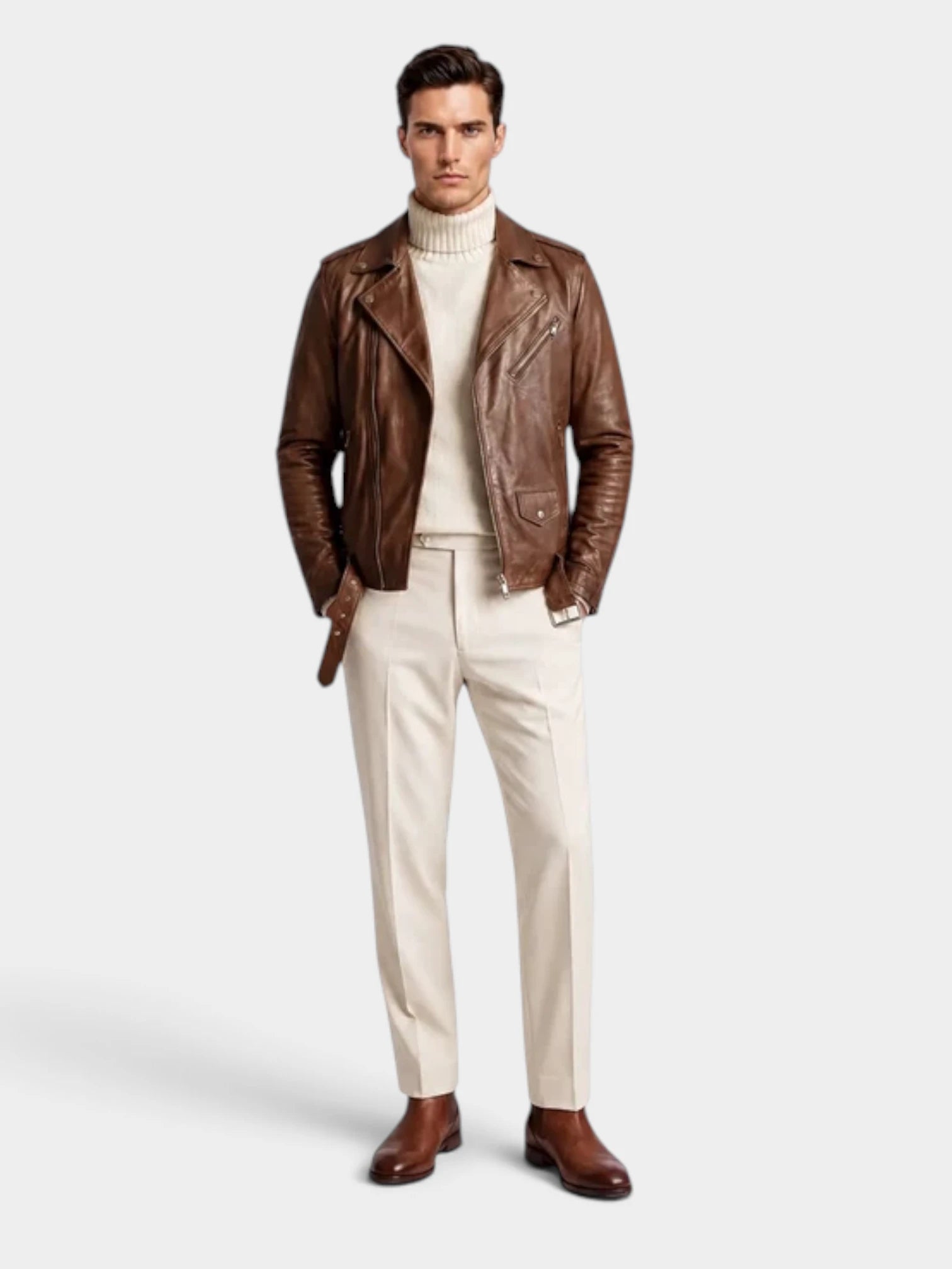 AMIRI BIKER LEATHER JACKET