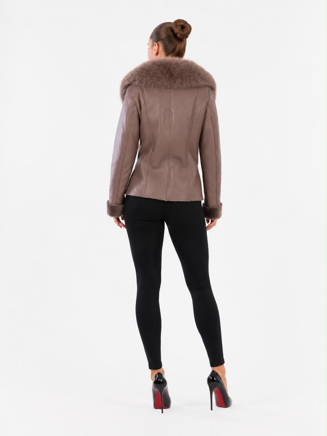 YARA  shearling jacket