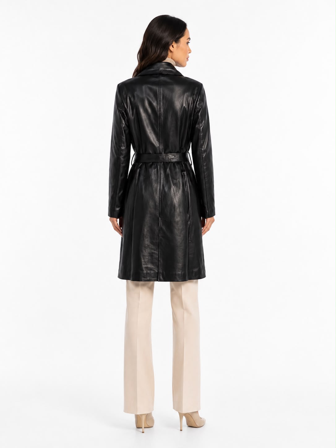 KASIA Leather Trench Coat-thumbmail-3