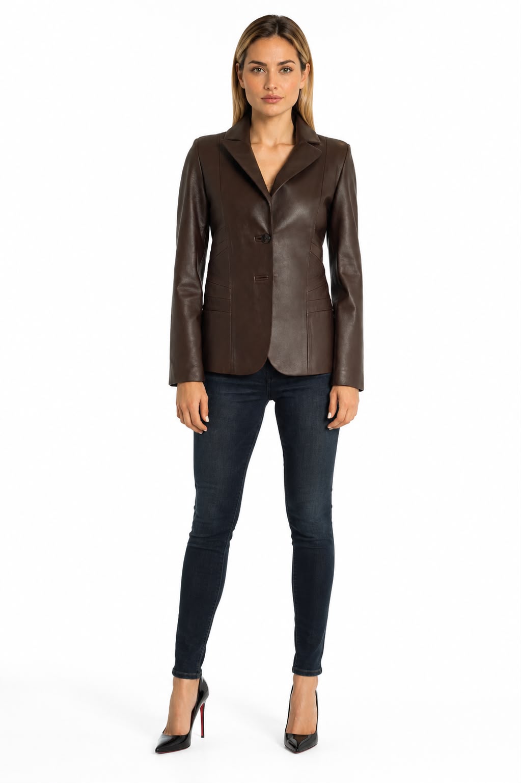 Daniela Leather Blazer-thumbmail-3